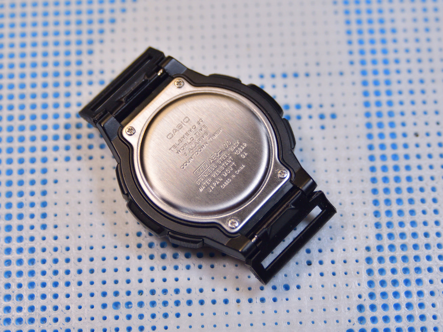 PLA Watch Adapter for Casio AEQ100 Analog-Digital Comb watch