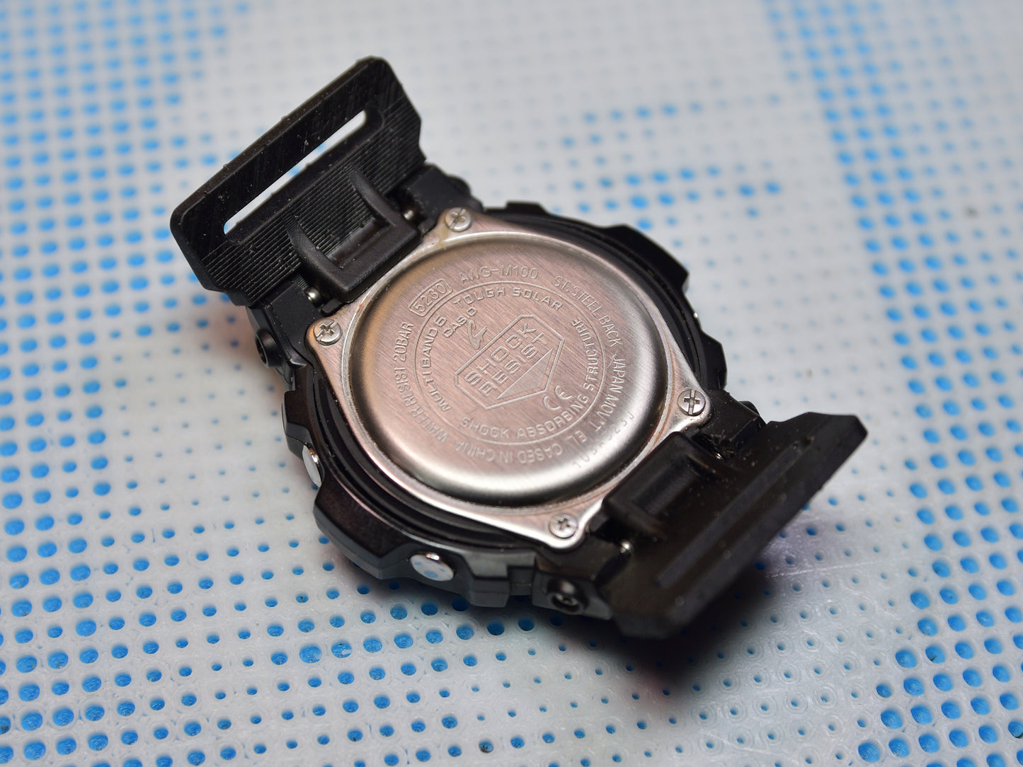 Tough Resin Watch Adapter For G-Shock AWG-M100 Series Analog-Digital Watches