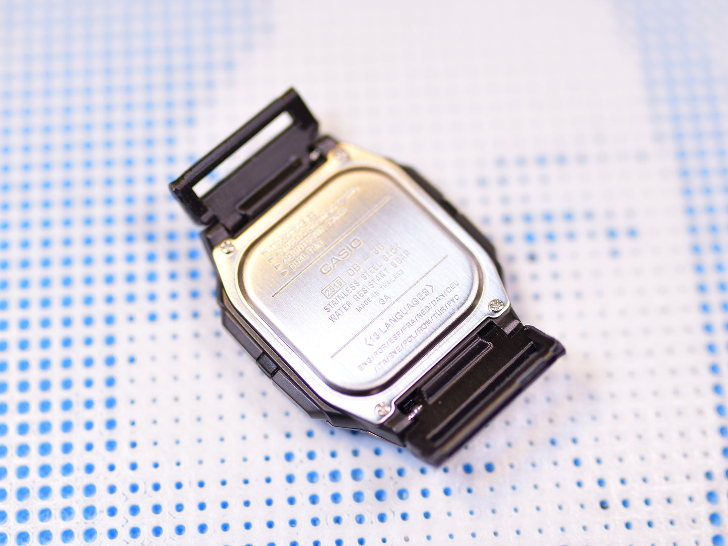 Watch Adapter for Casio DATA BANK DB36-1AV Digital Watch