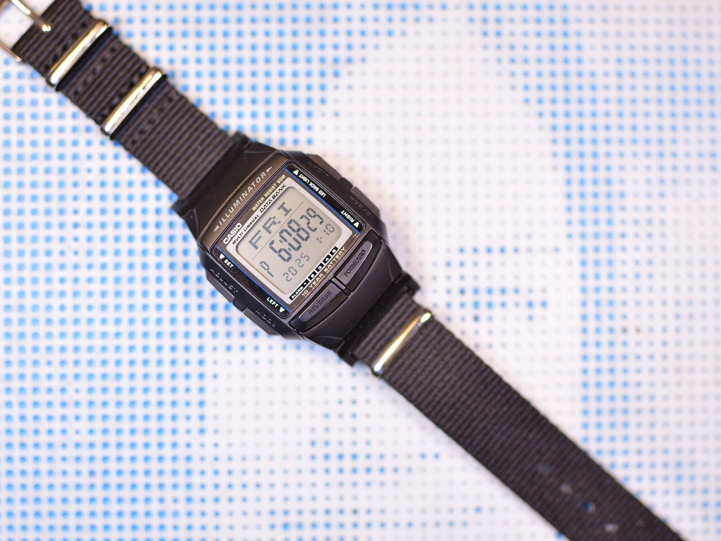 Watch Adapter for Casio DATA BANK DB36-1AV Digital Watch