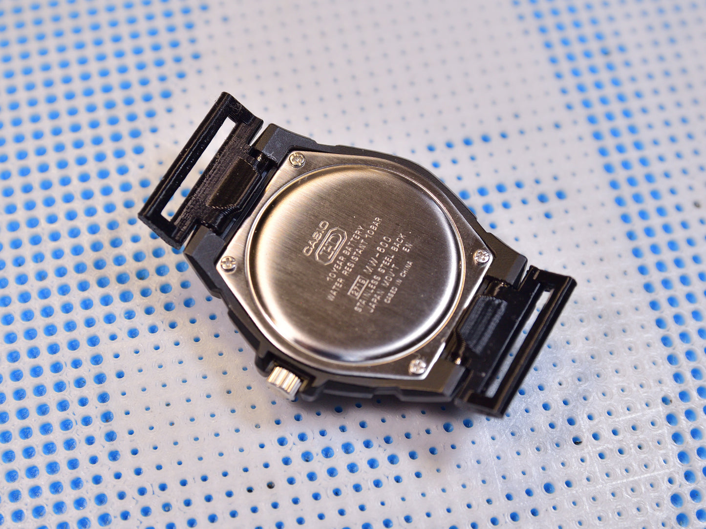 PLA Watch Adapter for CASIO MW600