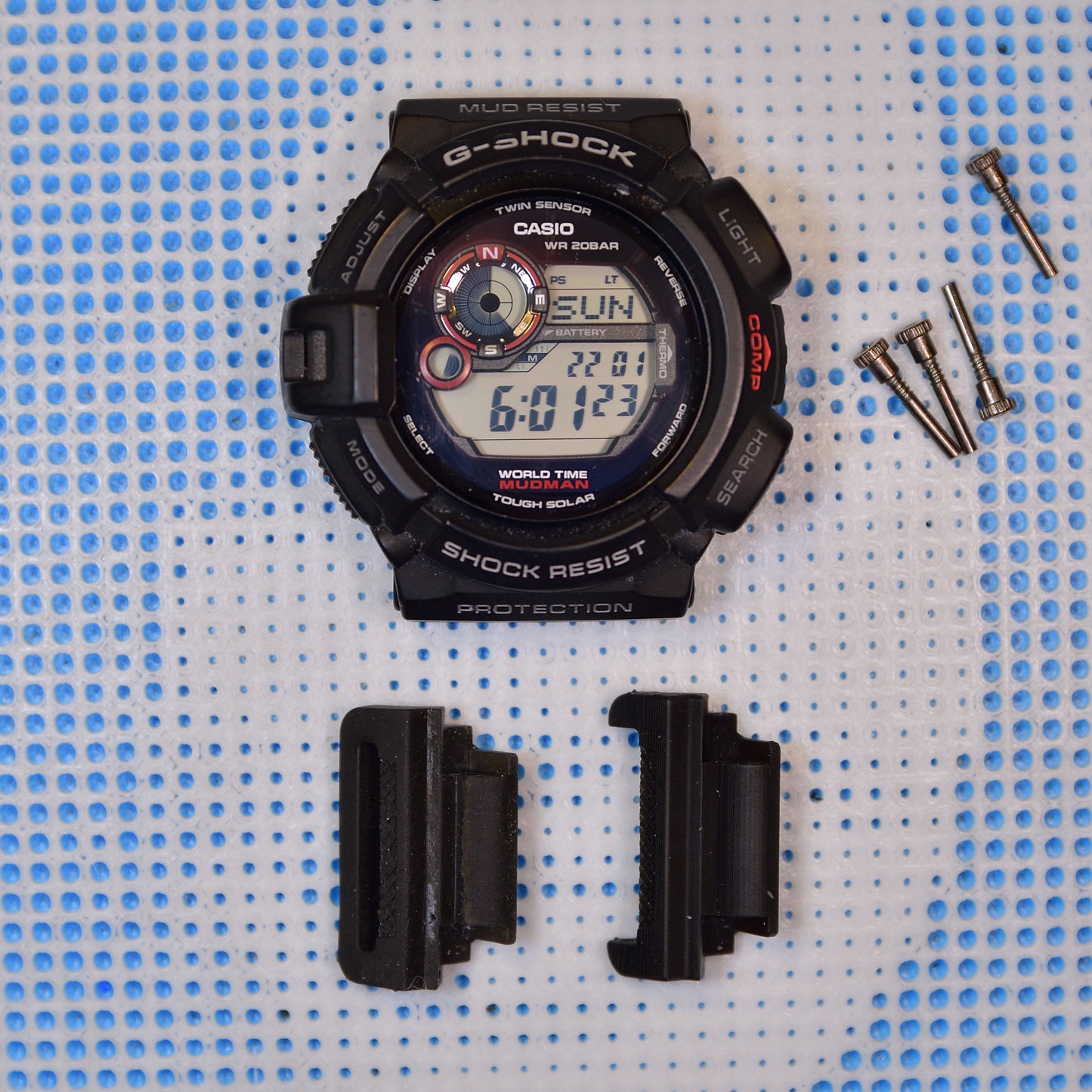 Tough Resin Watch Adapter For G-Shock MUDMAN G9300 series