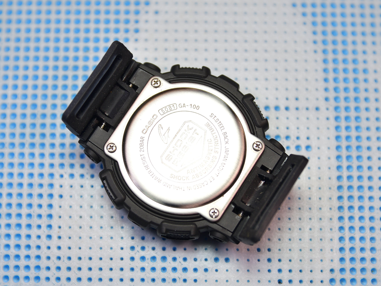 Tough Resin Watch Adapter For G-Shock GA100, GA110, GA140, GA400, GA700, GA710, GD100 GD120, GBD800 & Similar Models