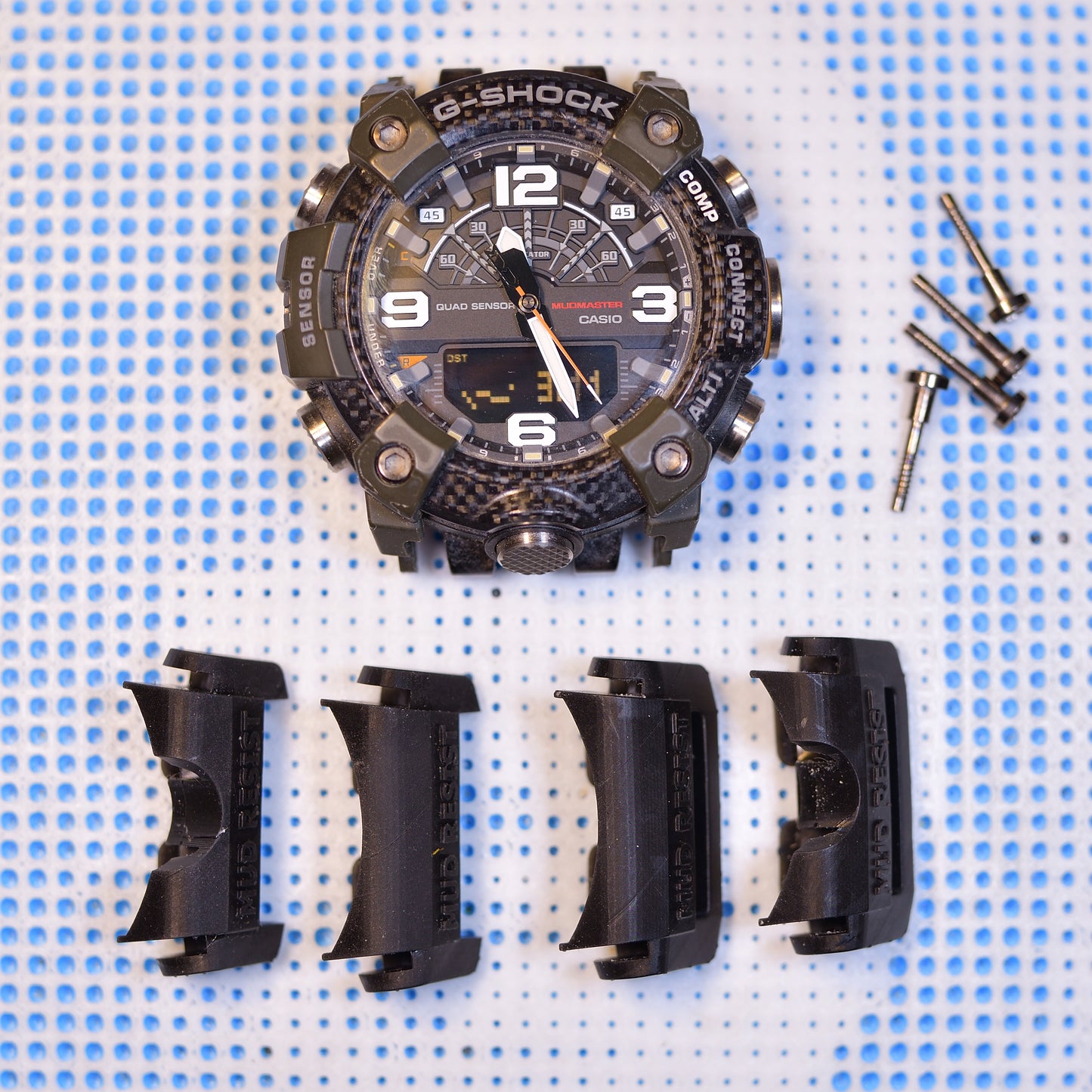 Low Profile Tough Resin Adapter For G-shock Tactical Mudmaster GGB100