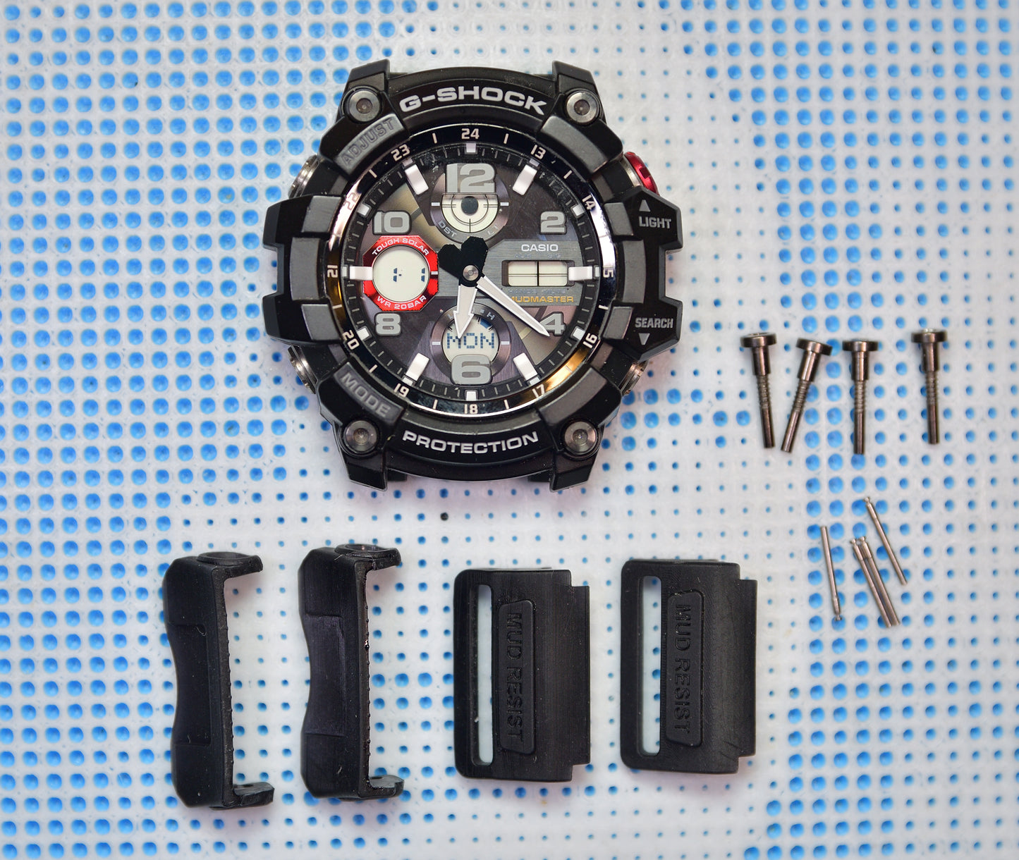 Tough Resin Strap & Band Adapter For G-Shock GSG100, GG1000