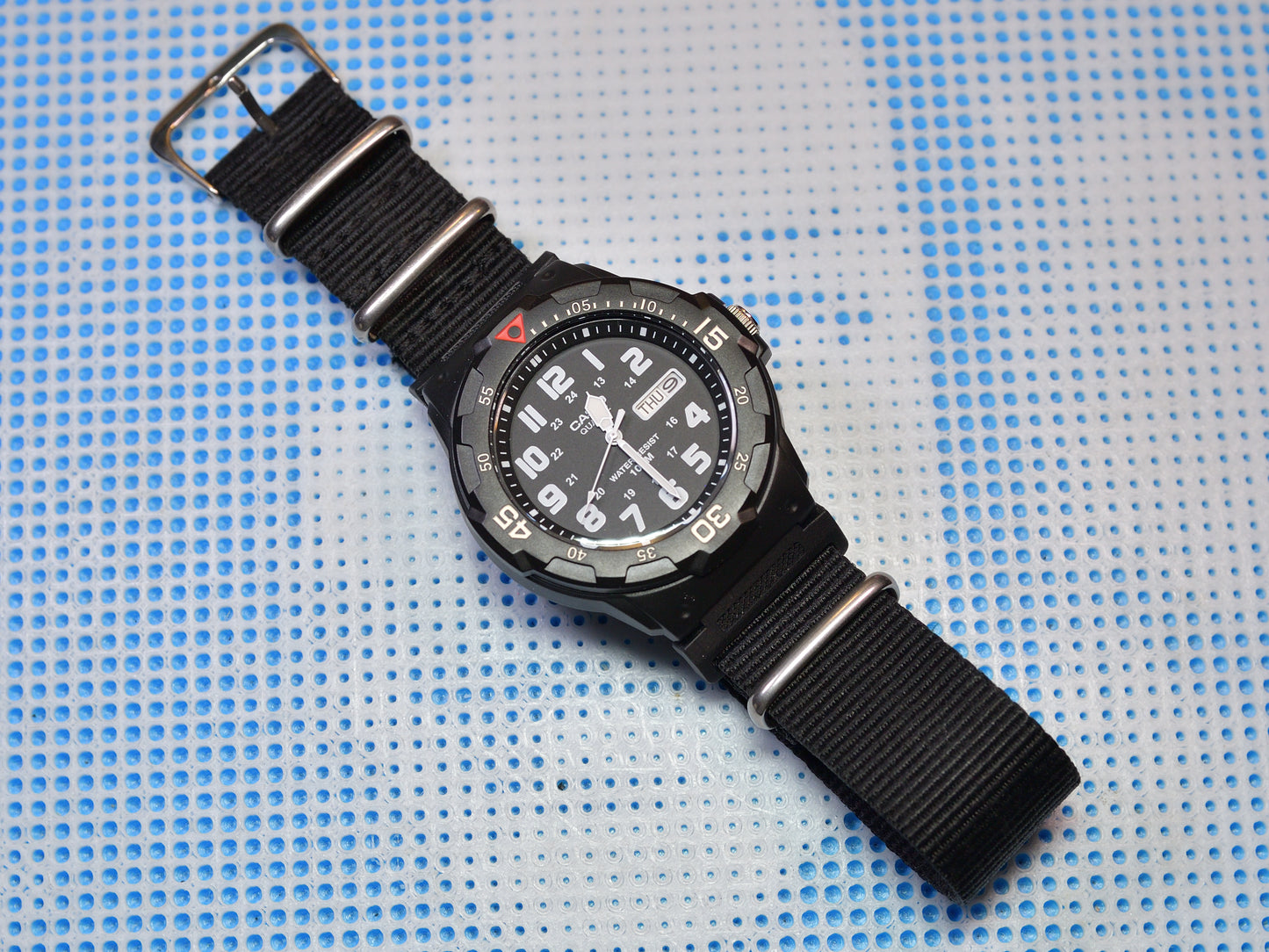 Tough Resin Strap Adapter For CASIO AE1200, AE1300, W800, WS1200H, WS1600, MRW200H And Similar Models,