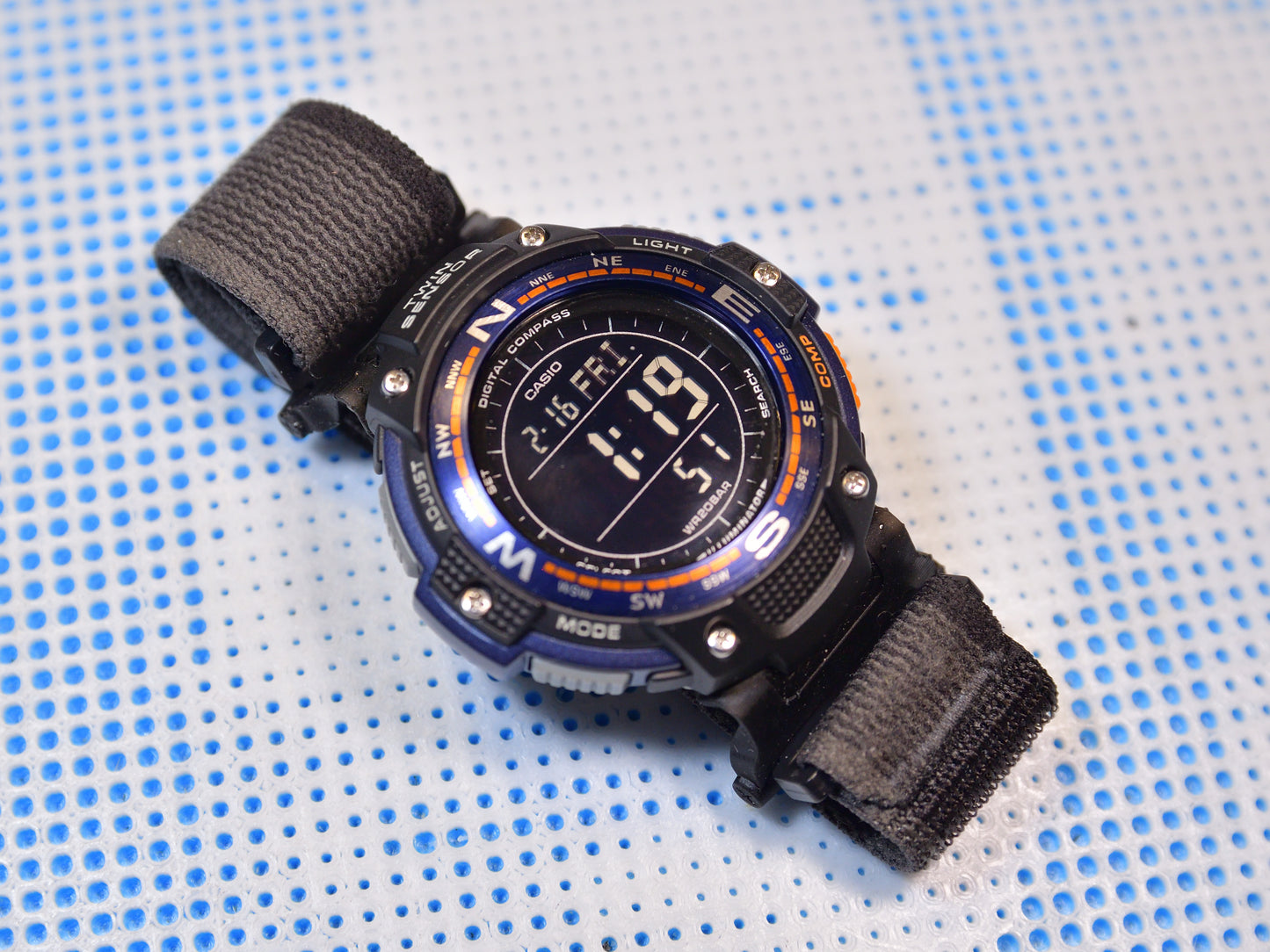 Resin Watch Adapter for Casio SGW-100 Twin Sensor Digital Watch
