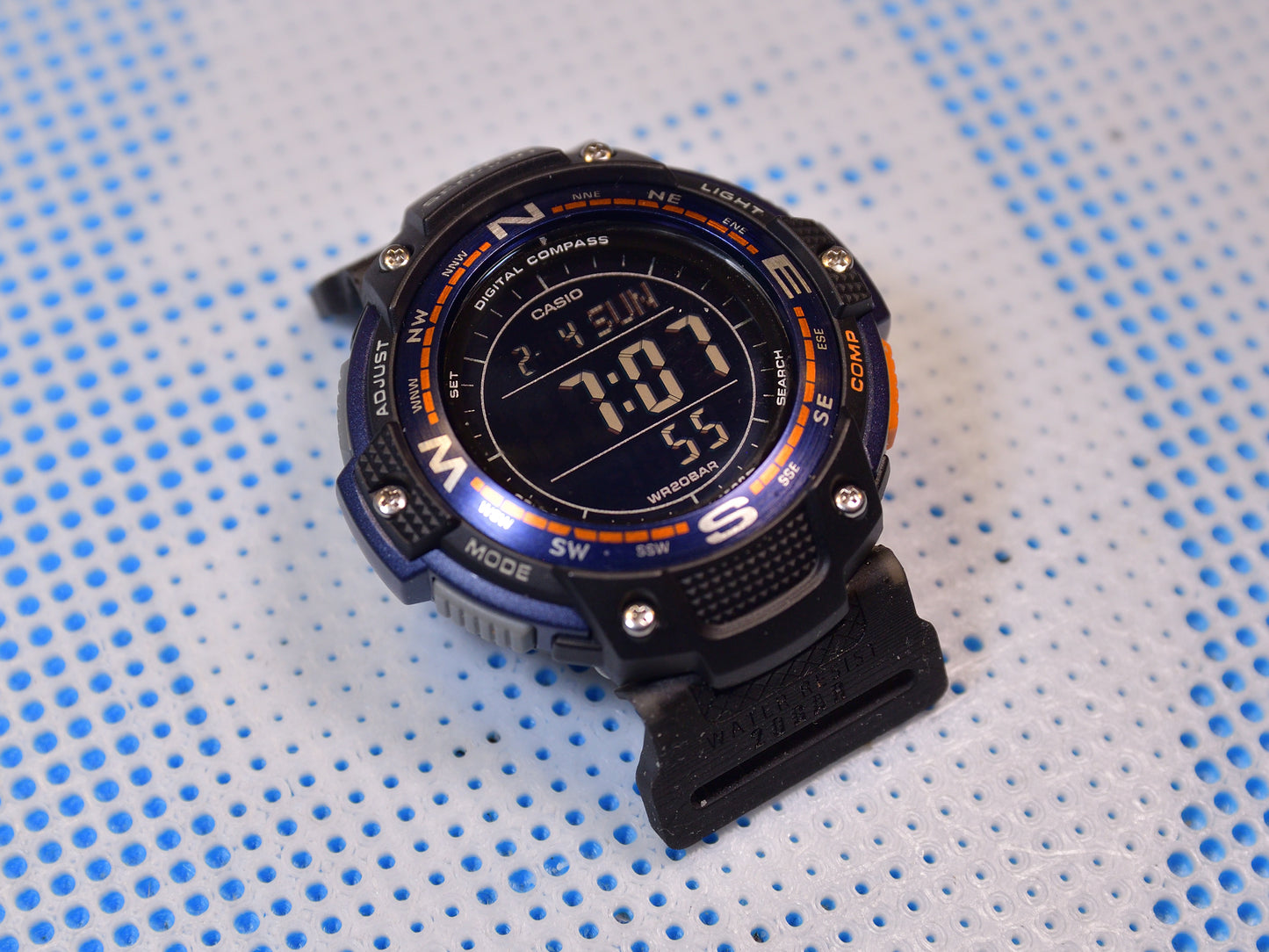 Resin Watch Adapter for Casio SGW-100 Twin Sensor Digital Watch