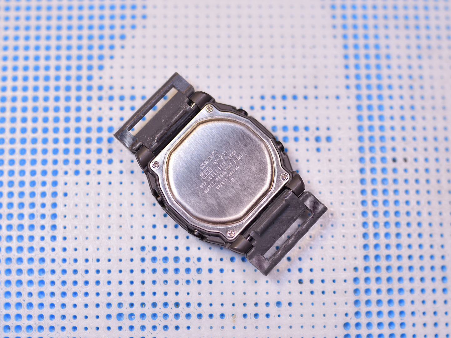 PLA Watch Adapter Compatible with Casio W201, Multiple Colors Available