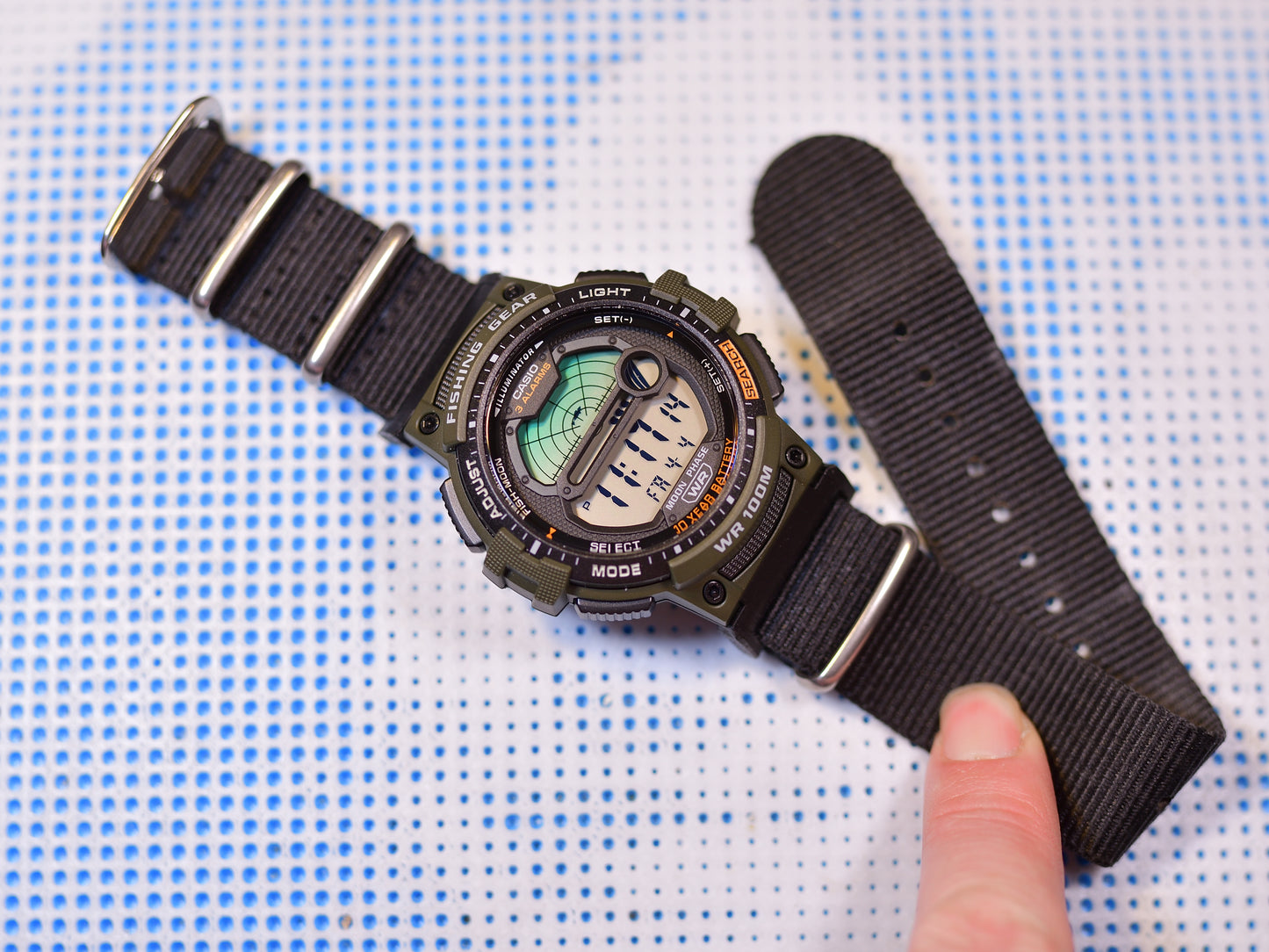 PLA Strap & Band Adapter For CASIO AE1000, AE1200, W-800, W218, WS-1600 And Similar Models, Multiple Color Available