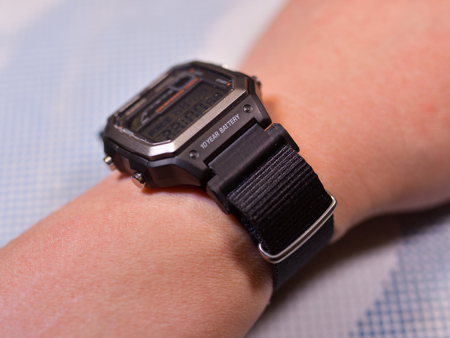 PLA Strap & Band Adapter For CASIO AE1000, AE1200, W-800, W218, WS-1600 And Similar Models, Multiple Color Available