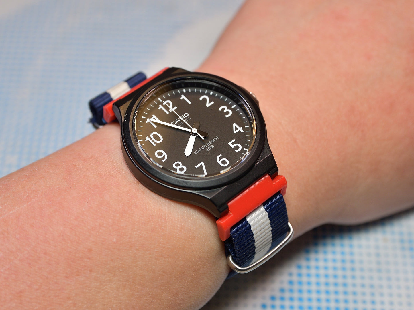 Strap Adapter for Casio LF-20W, MQ24, MW240 series watches - Multiple Color Available.