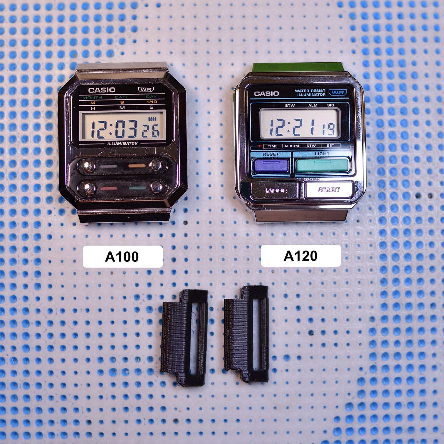 Watch Adapter for Casio A100 & A120 series - Multiple Color Available