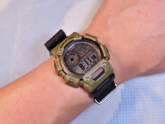 PLA Watch Adapter Compatible with Casio AE1400 Series, Multiple Colors Available