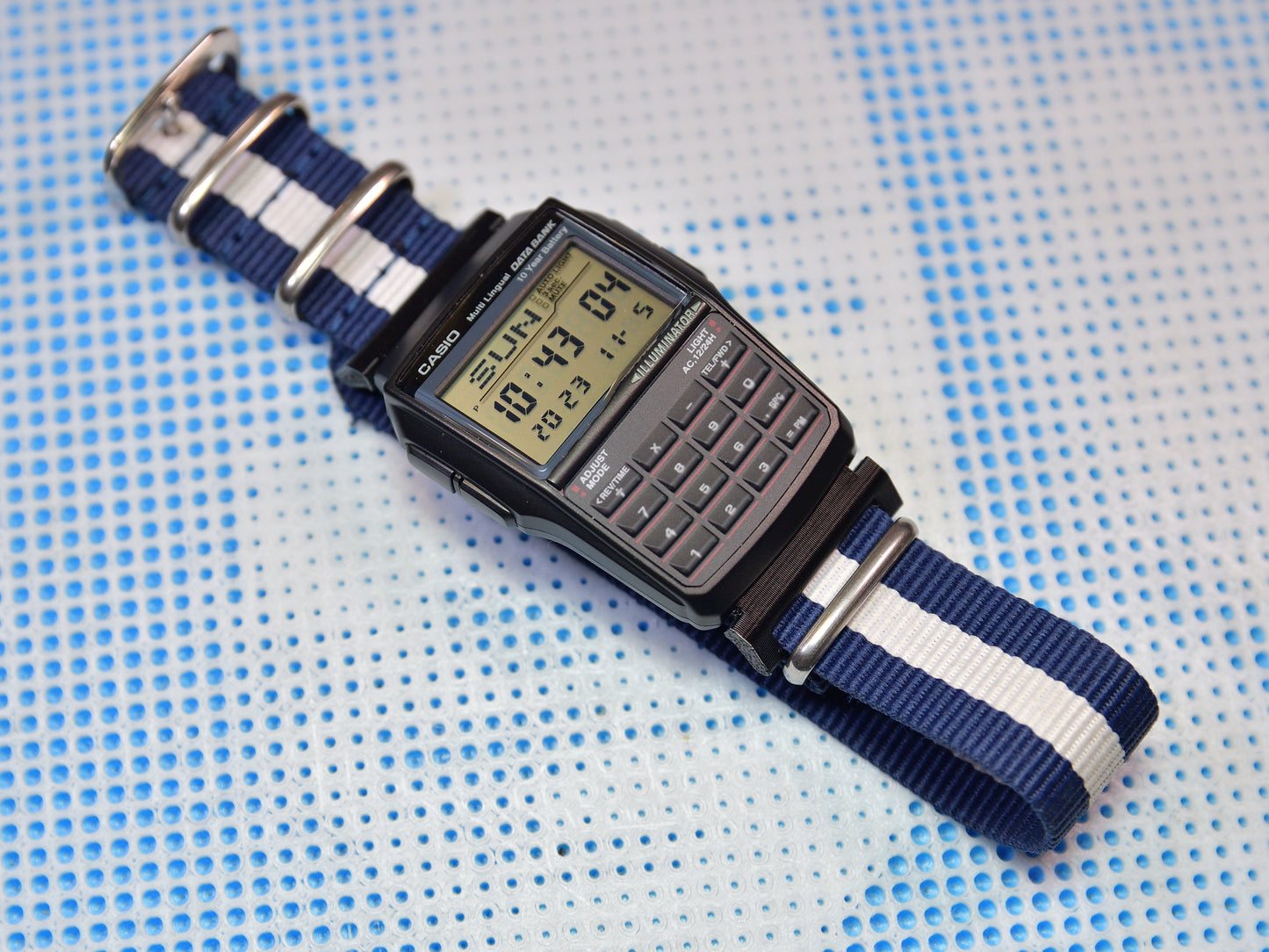 Strap & Band Adapter for Casio Databank Watch DBC610, DBC611, DBC32