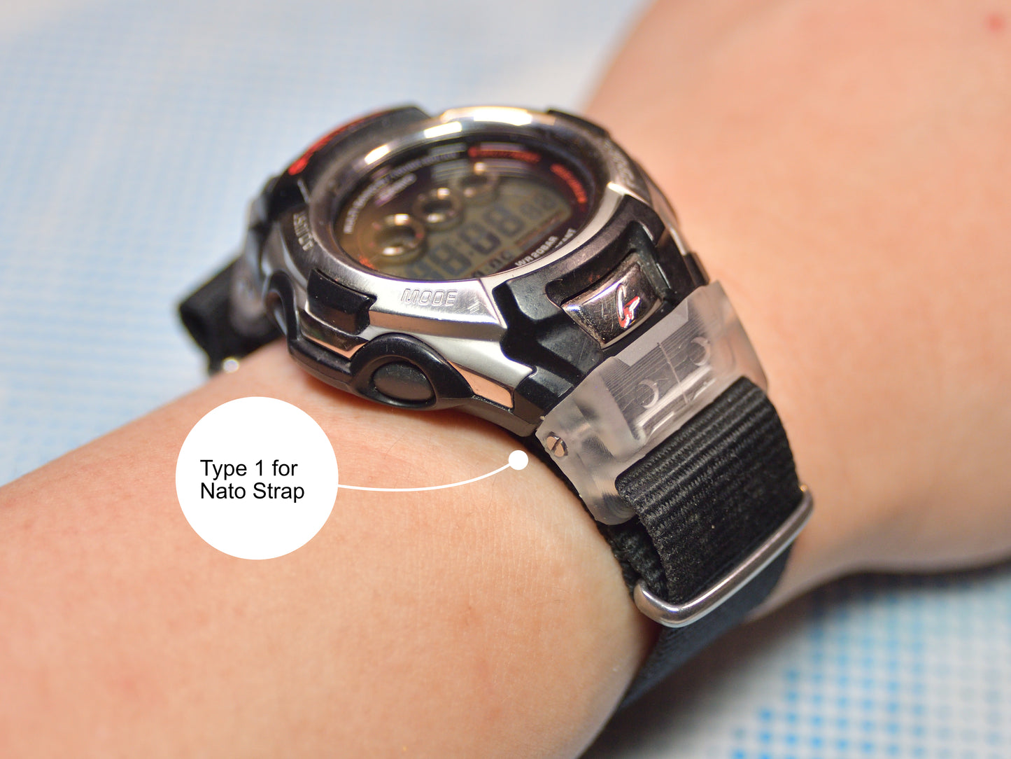 Resin Watch Strap & Band Adapter for G-SHOCK GW-M500A