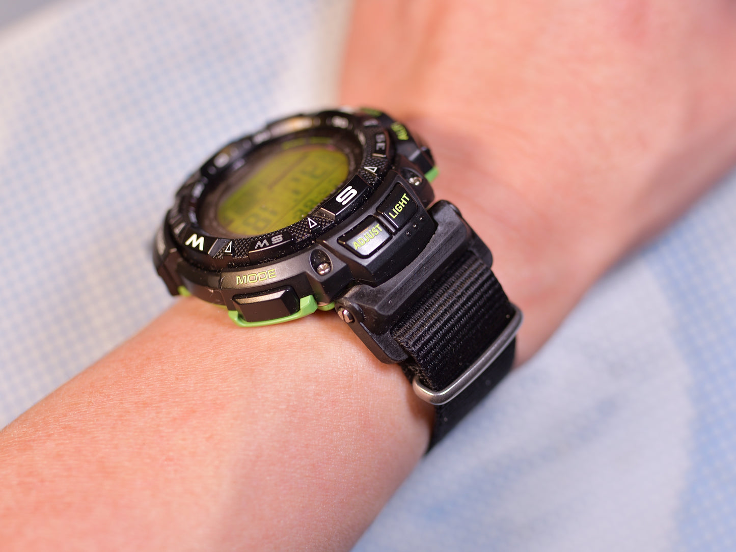 Tough Resin Watch Adapter for ProTrek PAG240 - Strap Converter