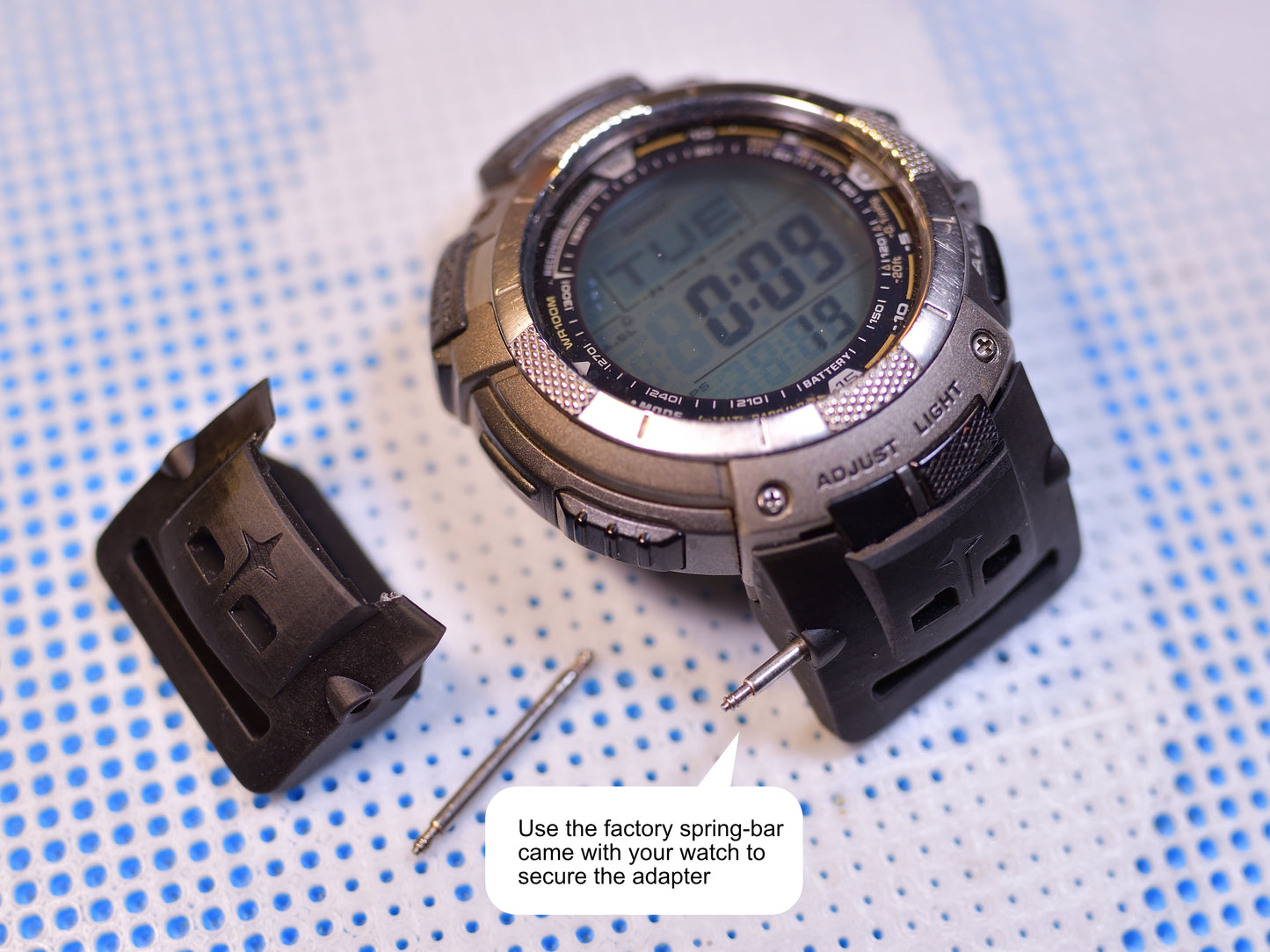 Tough Resin Adapter For ProTrek PAW1100T or PAG80