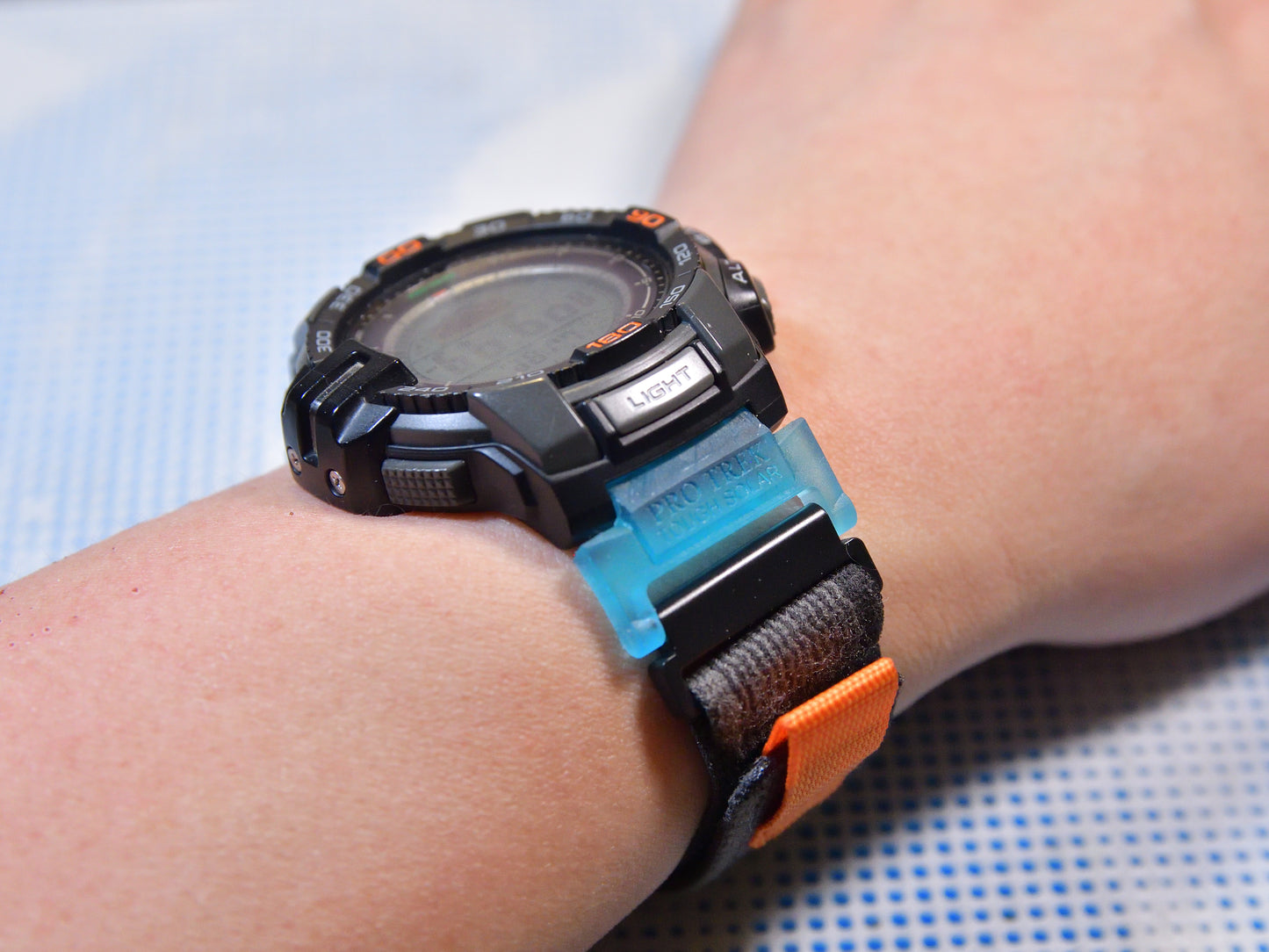 Factory Style Tough Resin Printed Strap And Band Adapter For Pro Trek PRG-270