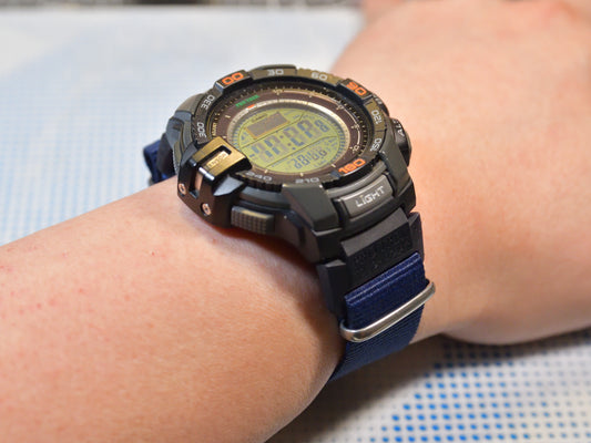 Factory Style Tough Resin Printed Strap And Band Adapter For Pro Trek PRG-270