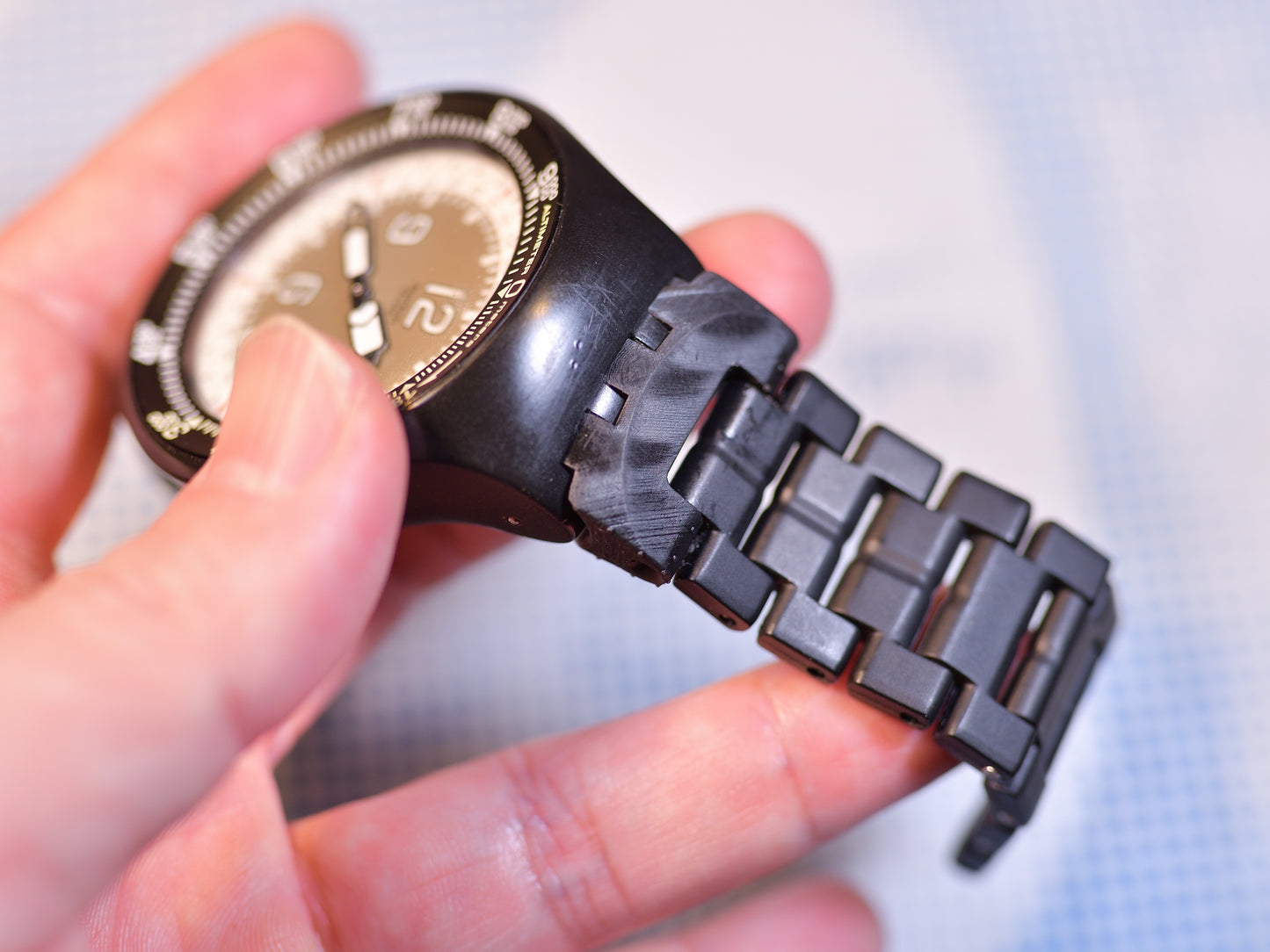 Thick Resin Adapter for Swatch SULB100 47mm Dive Watch