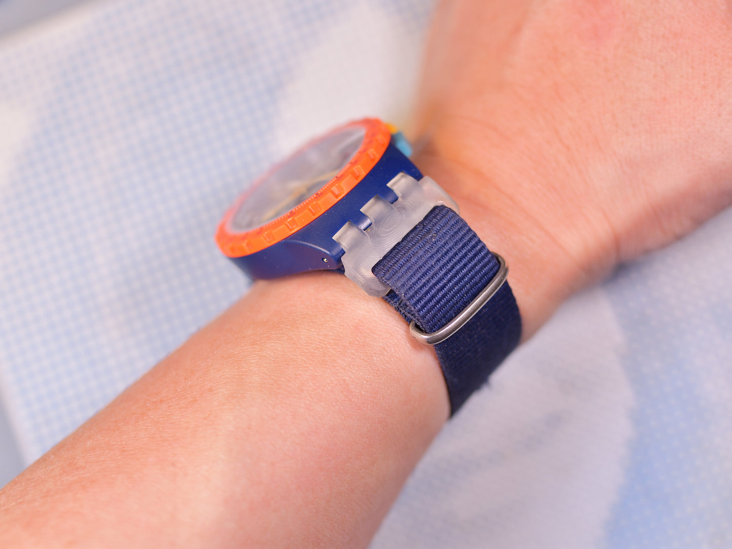 Watch Strap Adapter for Swatch SUSI400 Chrono 42mm or Similar style watches