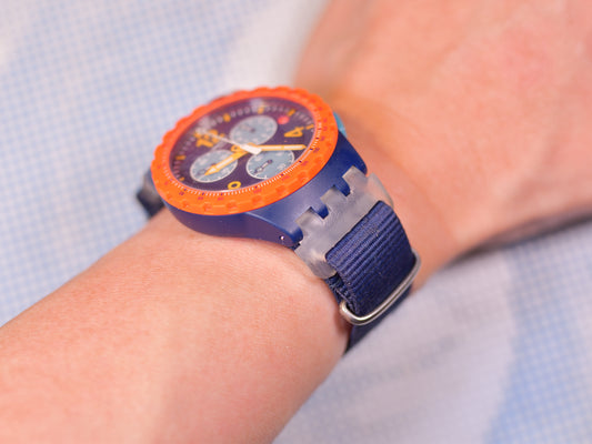 Watch Strap Adapter for Swatch SUSI400 Chrono 42mm or Similar style watches
