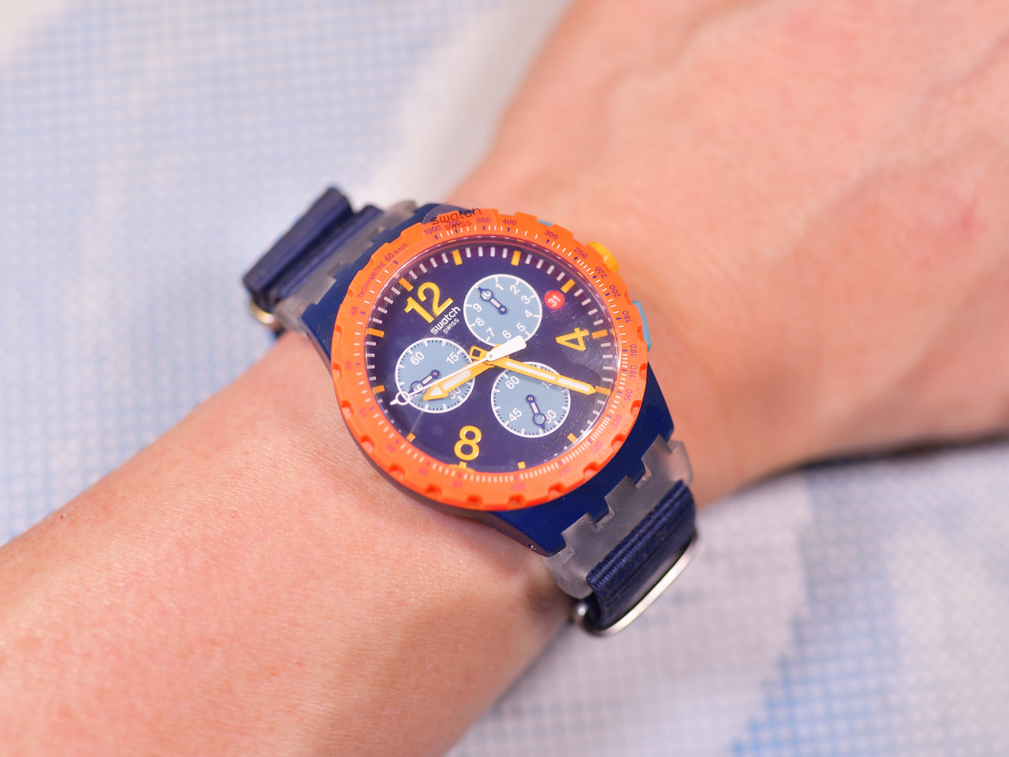 Watch Strap Adapter for Swatch SUSI400 Chrono 42mm or Similar style watches