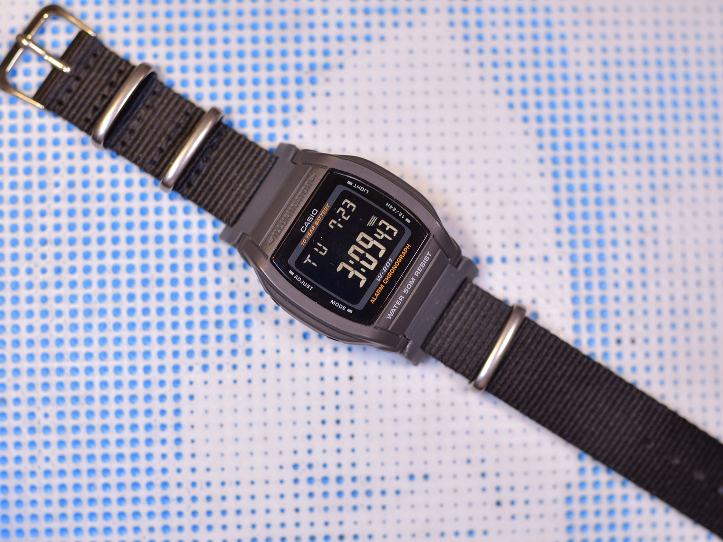PLA Watch Adapter Compatible with Casio W201, Multiple Colors Available