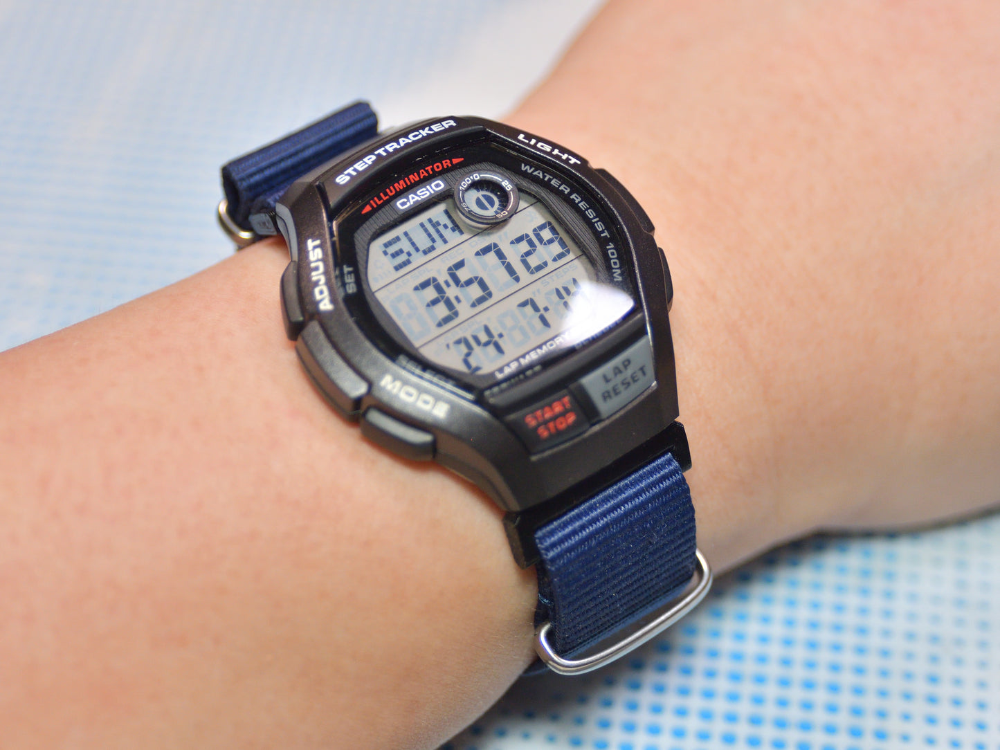 Watch Strap & Band adapter for Casio WS1000H & WS2000H- 3D Printed - Multiple Color Available