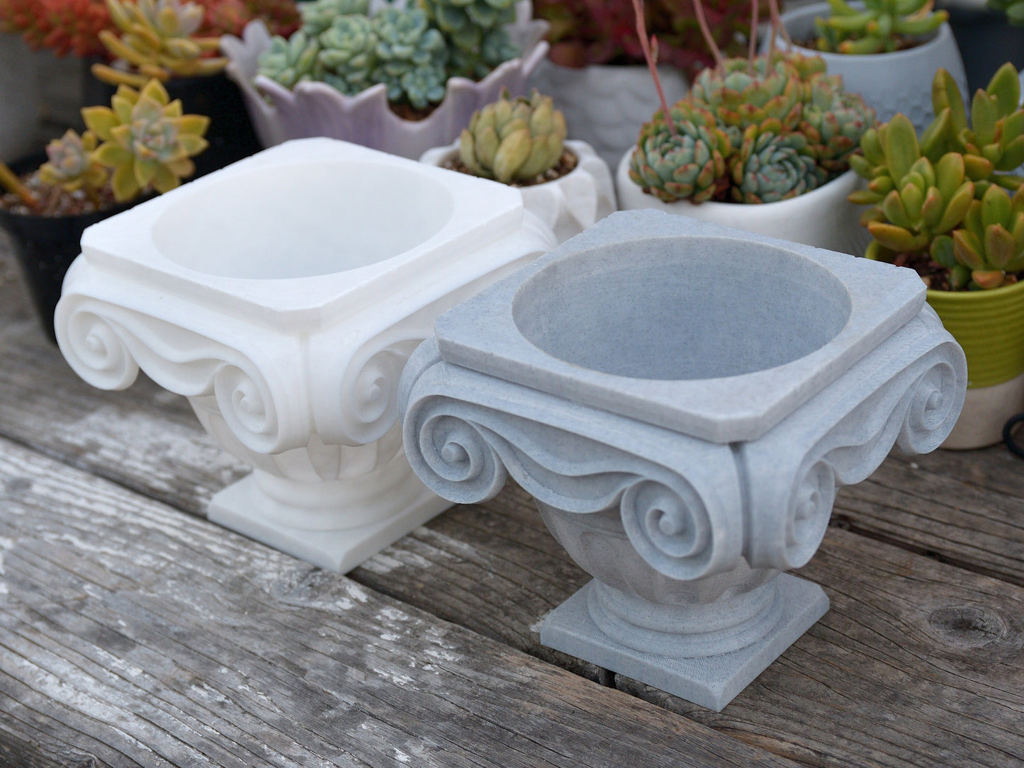 Greece Inspired General Purpose Vase - 3D Printed Home Decor - Key Tray