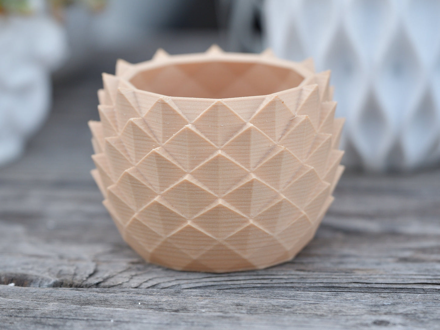 Pine Cone Pattern Planter Pot for Succluent or Baby Cactus