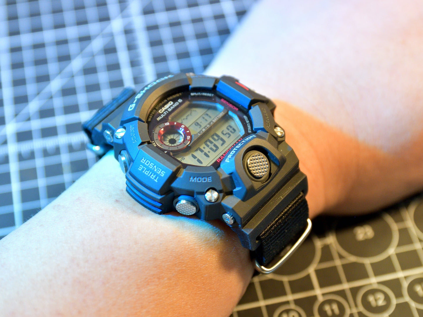 Tough Resin Strap & Band Adapter For G-Shock RANGEMAN GW9400 series