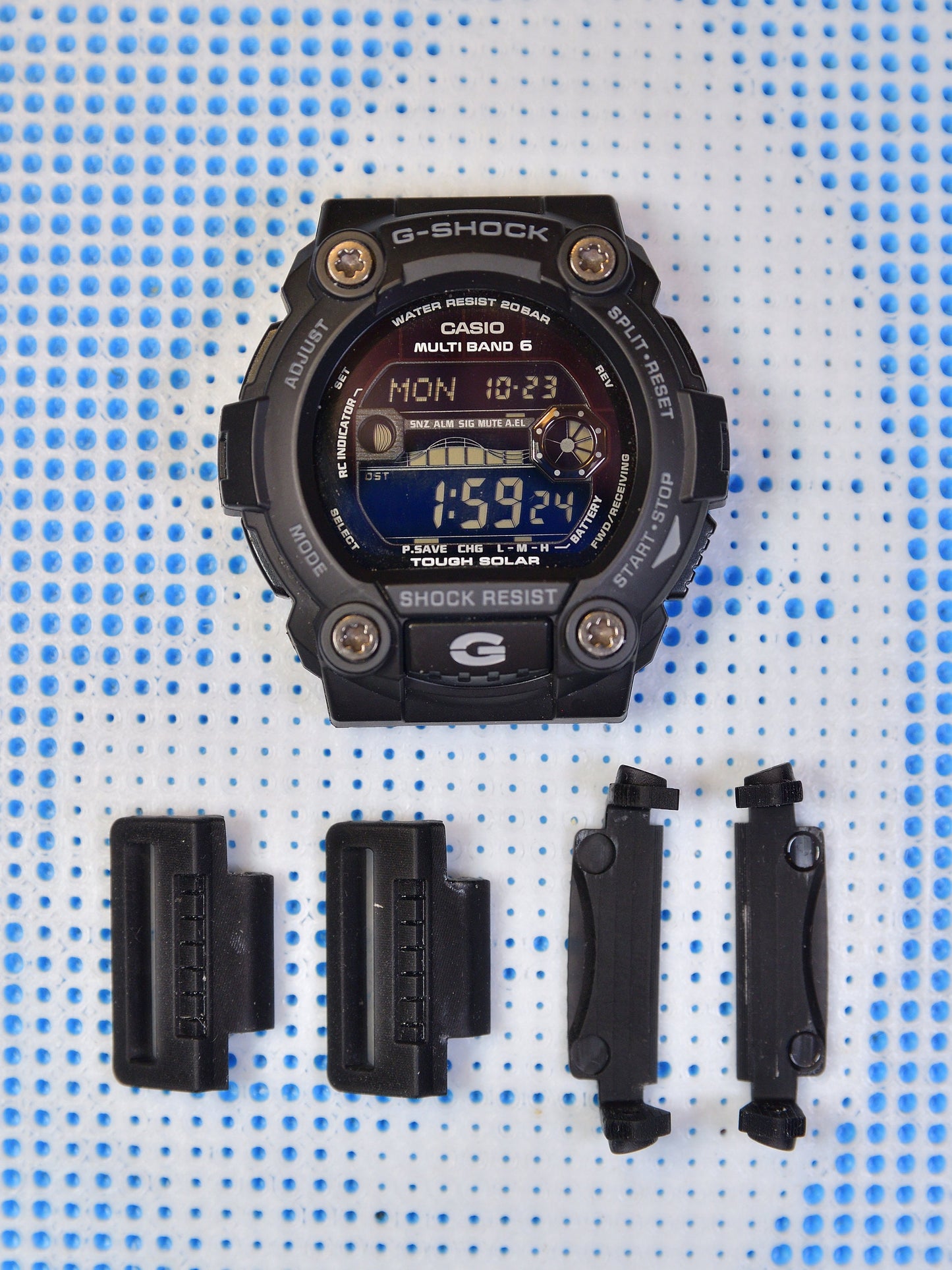 Strap Adapter For G-Shock DIGITAL GW7900 series -Printed with Engineering Grade Tough Resin