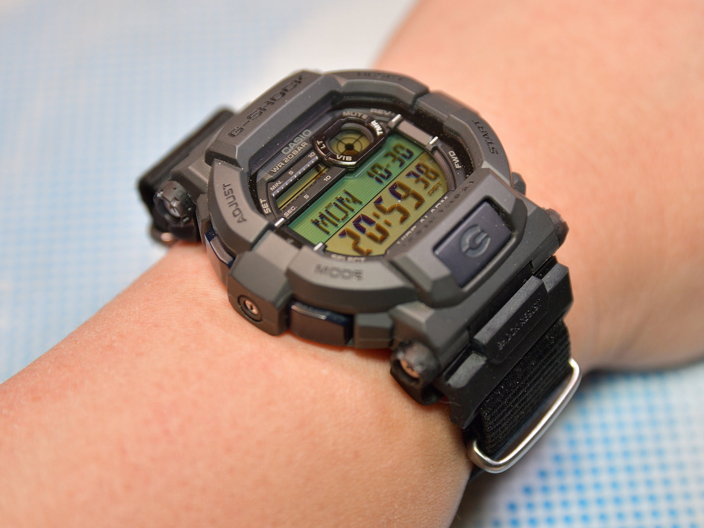 Tough Resin Printed Strap Adapter For G-Shock GD-350 Series.