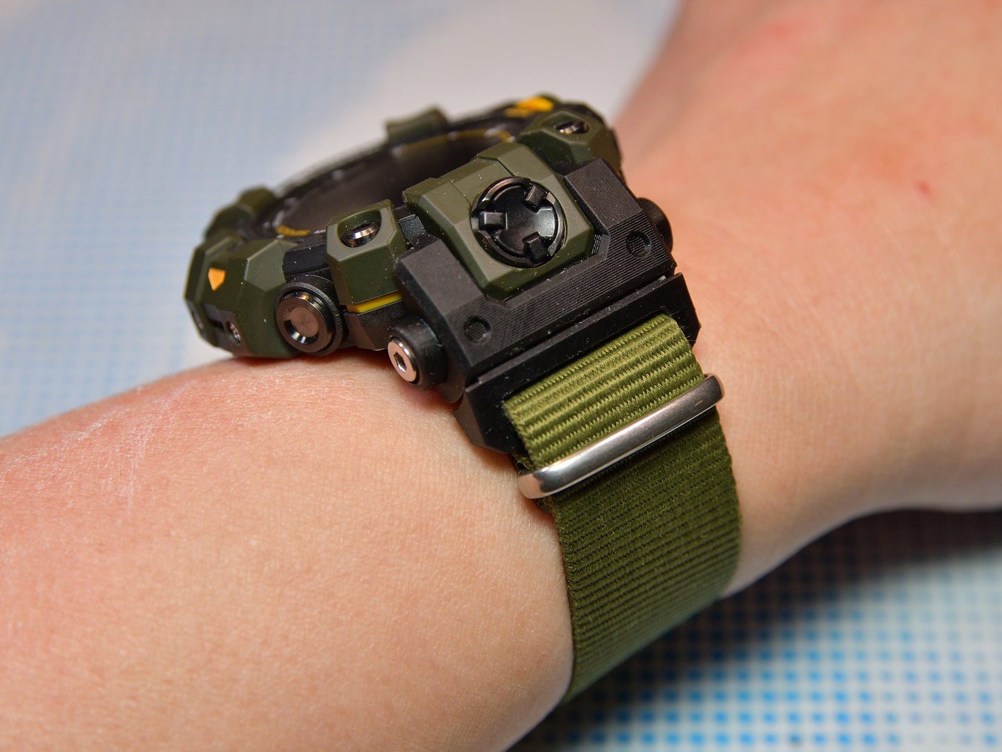 Tough Resin Strap & Band Adapter For G-SHOCK MUDMAN GW9500