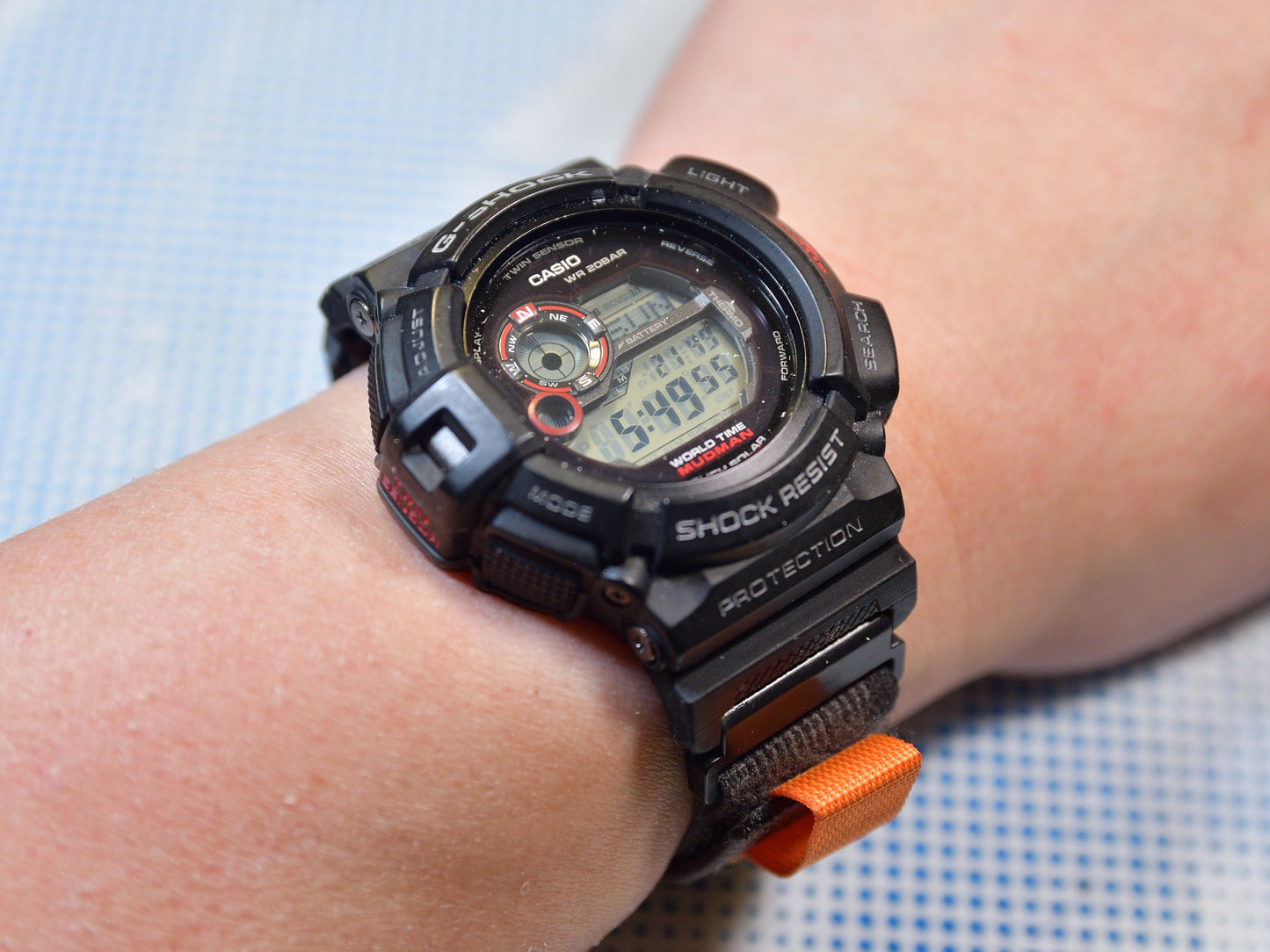 Tough Resin Strap & Band Adapter For G-Shock MUDMAN G9300 series