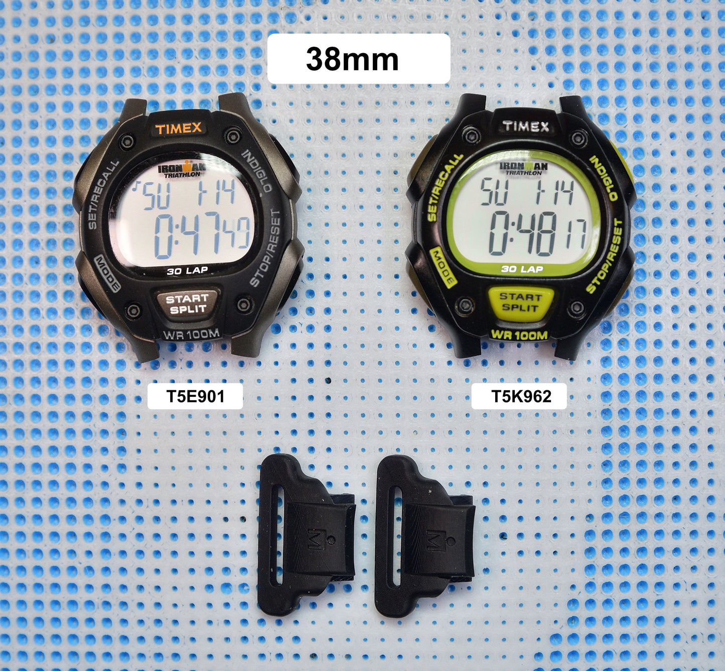 Straps Adapter For Timex Ironman Classic 30 38mm T5E901, T5K962, and Similar Watches