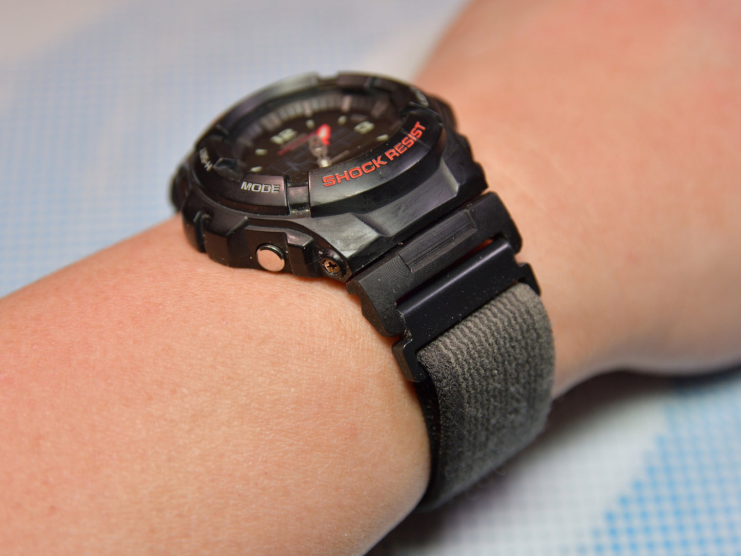 Factory Style Tough Resin Strap and Band adapter for G-Shock G100 Series