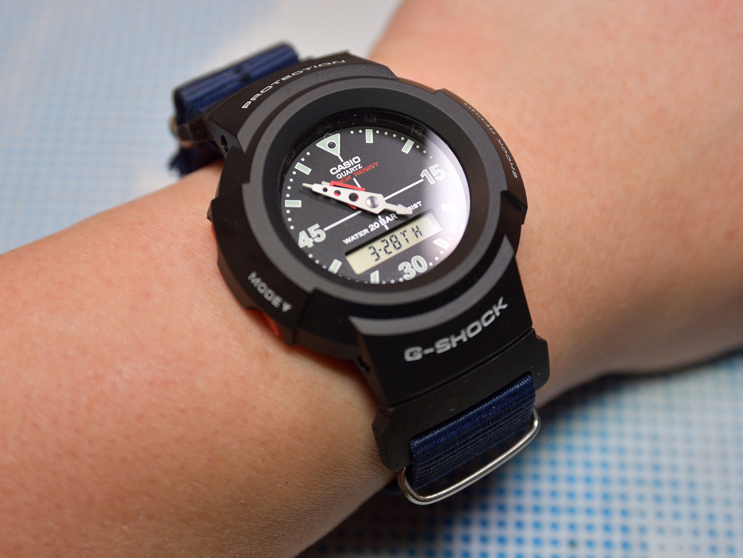 Tough Resin Strap and Band adapter for G-Shock AW-500 Series