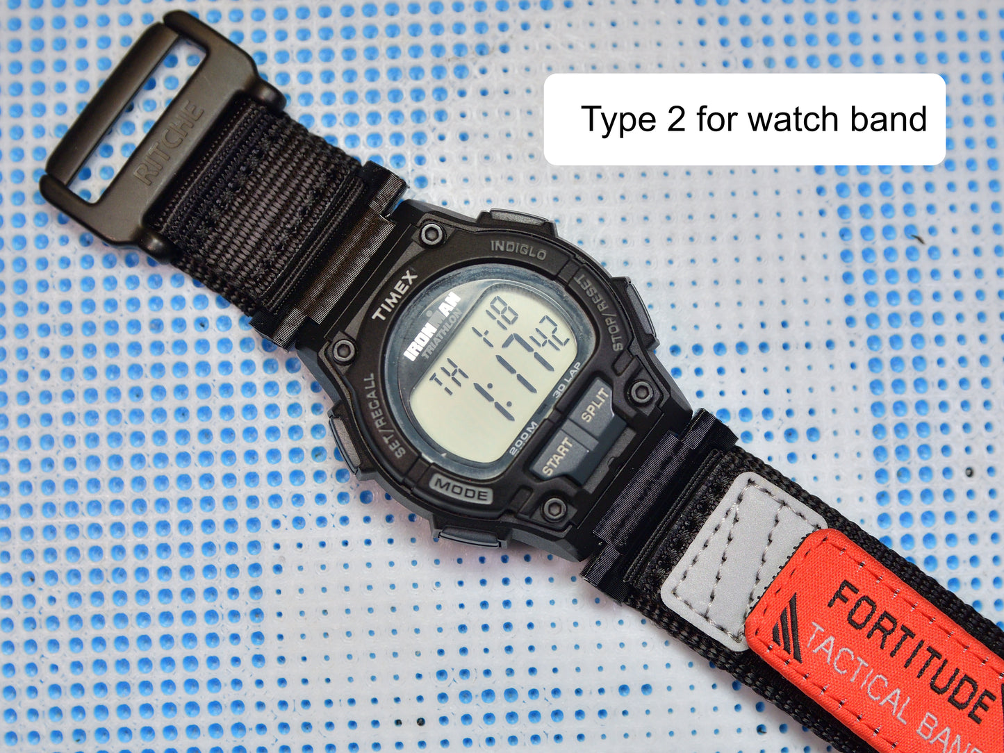 Strap and Band Adapter for Timex Ironman Endure 30 Shock 42mm Watch